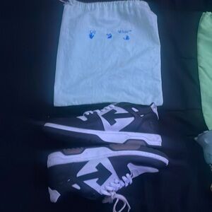 2 pairs of slightly used off white shoes